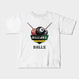 Billiard balls Kids T-Shirt